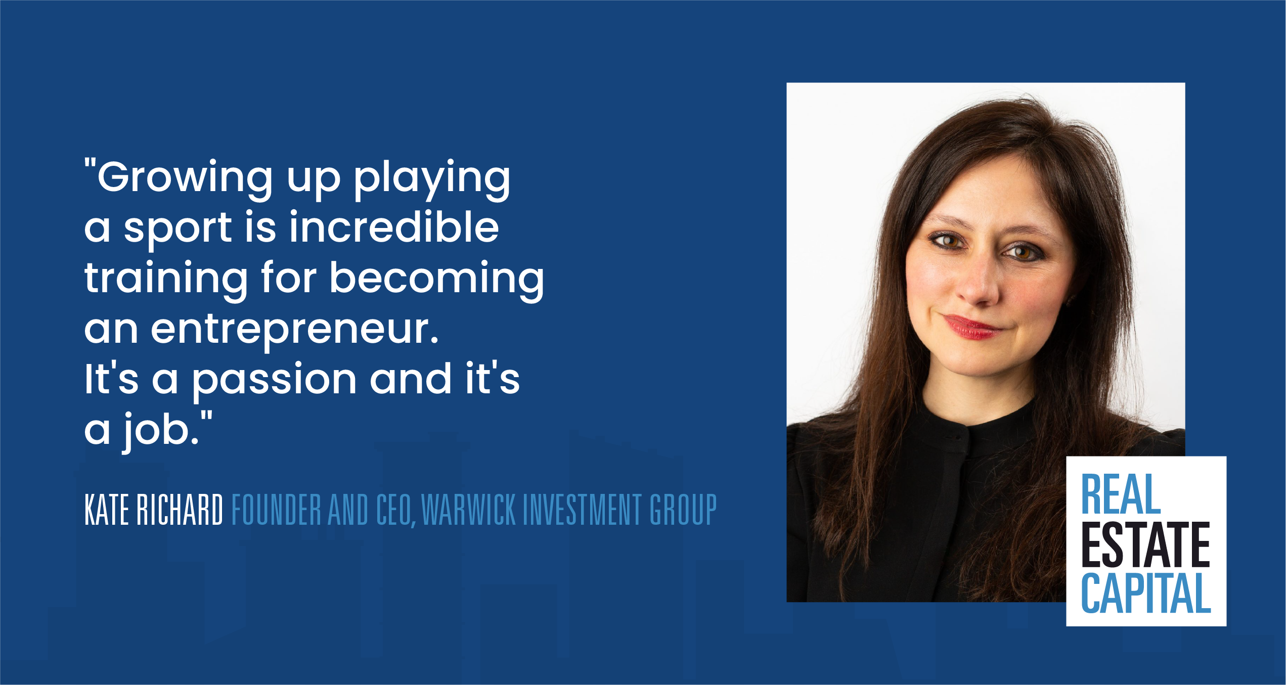 Kate Richard | Founder and CEO at Warwick Investment Group