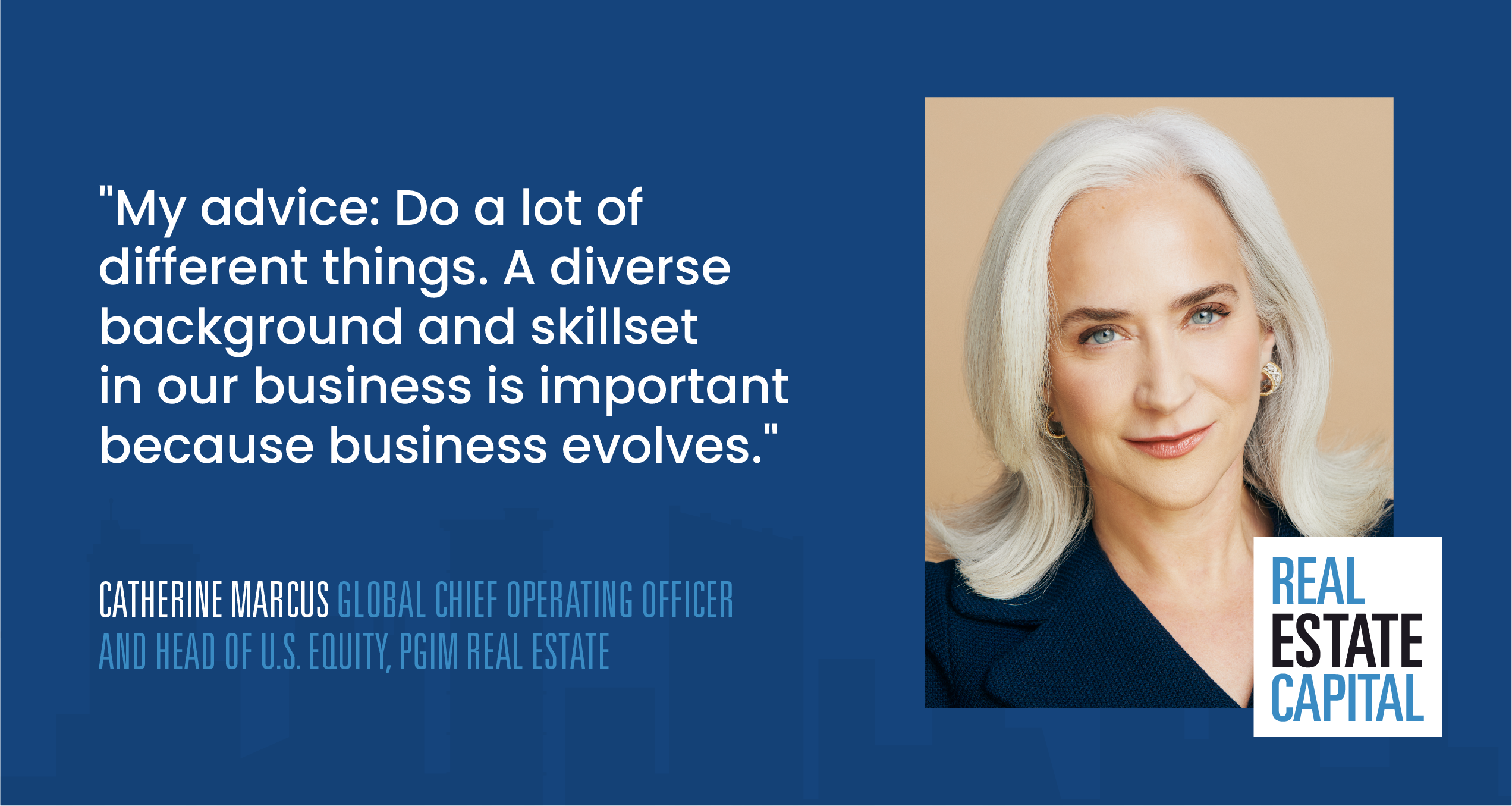 Catherine Marcus | PGIM’s Global Chief Operating Officer and Head of U.S. Equity Business