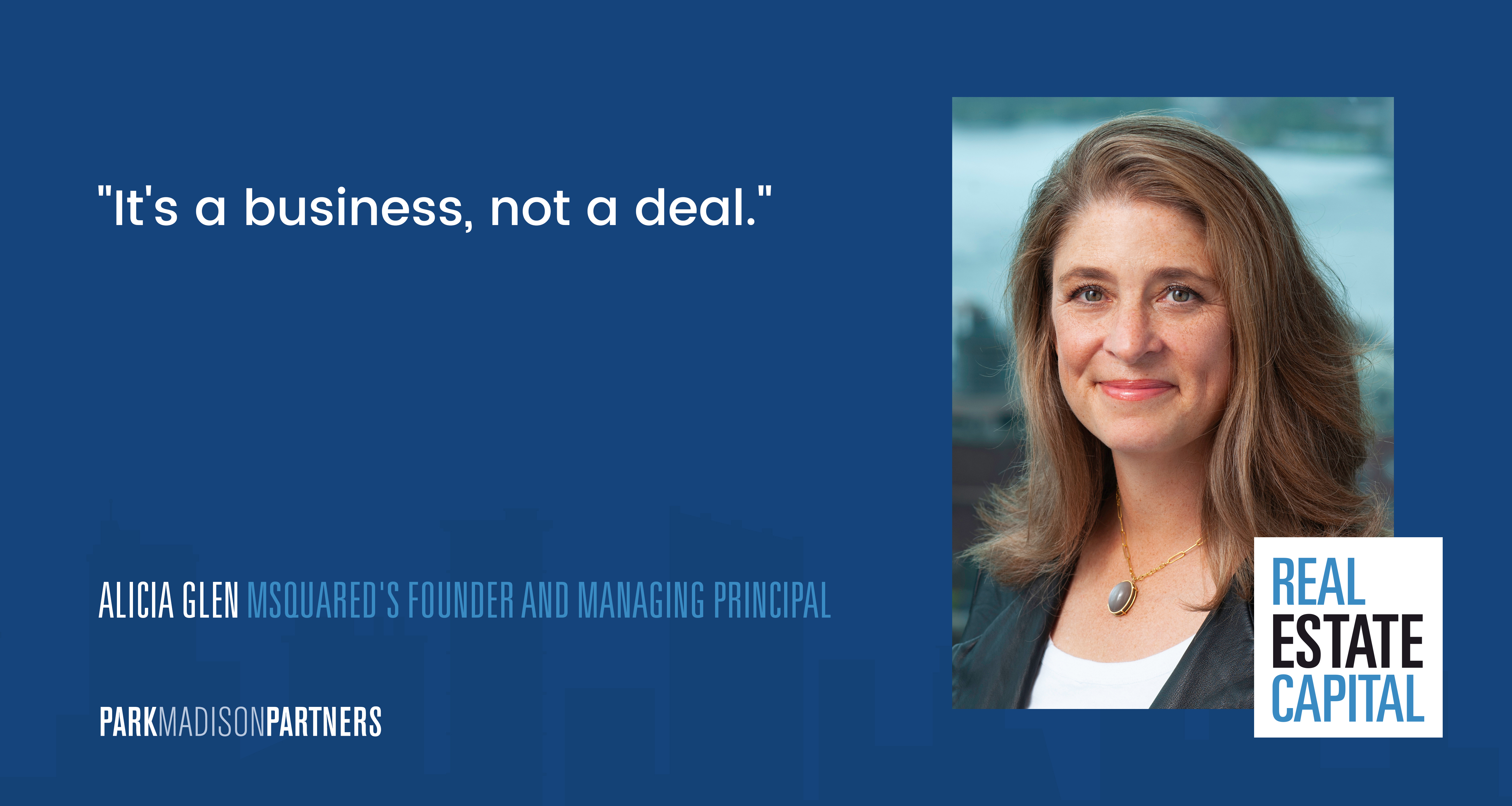 Alicia Glen | MSquared's Founder and Managing Principal